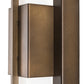 Meyda Lighting Joemy 5" LED Blackhills Gold Wall Sconce With White Statuario Idalight Shade
