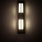 Meyda Lighting Joemy 5" LED Blackhills Gold Wall Sconce With White Statuario Idalight Shade