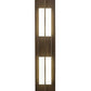 Meyda Lighting Joemy 5" LED Blackhills Gold Wall Sconce With White Statuario Idalight Shade