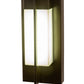 Meyda Lighting Joemy 5" LED Timeless Bronze Wall Sconce With Statuario Idalight Shade