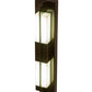 Meyda Lighting Joemy 5" LED Timeless Bronze Wall Sconce With Statuario Idalight Shade