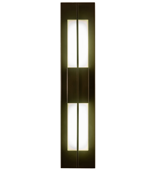 Meyda Lighting Joemy 5" LED Timeless Bronze Wall Sconce With Statuario Idalight Shade
