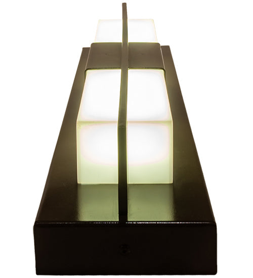 Meyda Lighting Joemy 5" LED Timeless Bronze Wall Sconce With Statuario Idalight Shade
