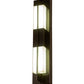 Meyda Lighting Joemy 5" LED Timeless Bronze Wall Sconce With Statuario Idalight Shade