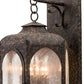 Meyda Lighting Jonquil 15" 6-Light Coffee Bean Wall Sconce With Clear Seeded Shade Glass