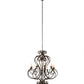 Meyda Lighting Josephine 42" 10-Light Antiquity Chandelier With Ivory Faux Candlelight