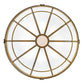 Meyda Lighting Kahe 48" 8-Light Brass Powder Coat Pendant Light With White Statuario Idalight Shade
