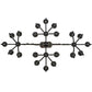 Meyda Lighting Kean 60" 20-Light Smoke Chandelier With White Faux Candlelight