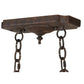 Meyda Lighting Kean Moins 60" 20-Light Coffee Bean Island Chandelier With White Faux Candlelight