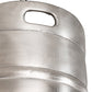Meyda Lighting Keg 16" Raw Stainless Steel Pendant Light