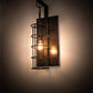 Meyda Lighting Ketchikan 10" Timeless Bronze Wall Sconce