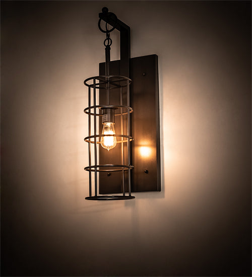 Meyda Lighting Ketchikan 10" Timeless Bronze Wall Sconce