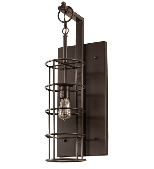 Meyda Lighting Ketchikan 10" Timeless Bronze Wall Sconce