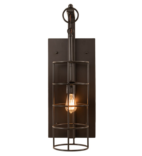 Meyda Lighting Ketchikan 10" Timeless Bronze Wall Sconce