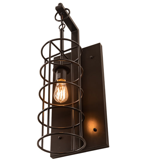 Meyda Lighting Ketchikan 10" Timeless Bronze Wall Sconce