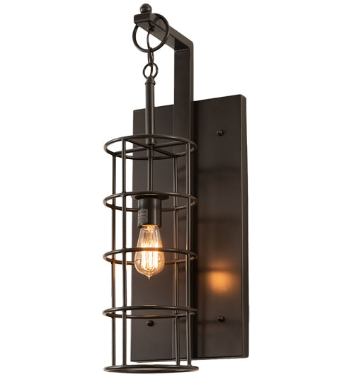 Meyda Lighting Ketchikan 10" Timeless Bronze Wall Sconce