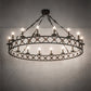Meyda Lighting Kingsbridge 53" 16-Light Bronze & Gold Chandelier