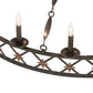Meyda Lighting Kingsbridge 53" 16-Light Bronze & Gold Chandelier