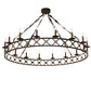 Meyda Lighting Kingsbridge 53" 16-Light Bronze & Gold Chandelier