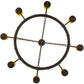Meyda Lighting Kingston 48" 8-Light Cafe Noir Chandelier With Amber Faux Candlelight
