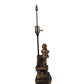 Meyda Lighting Kissing Kids 15" Mahogany Bronze Table Lamp Base
