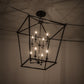 Meyda Lighting Kitzi 168937 52" 8-Light Timeless Bronze Tapered Pendant Light