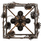 Meyda Lighting Kitzi 20" 4-Light Chestnut Pinecone Pendant Light