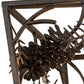 Meyda Lighting Kitzi 20" 4-Light Chestnut Pinecone Pendant Light