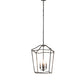Meyda Lighting Kitzi 23" 4-Light Ash Pendant Light