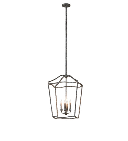 Meyda Lighting Kitzi 23" 4-Light Ash Pendant Light