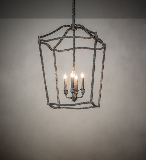 Meyda Lighting Kitzi 23" 4-Light Ash Pendant Light