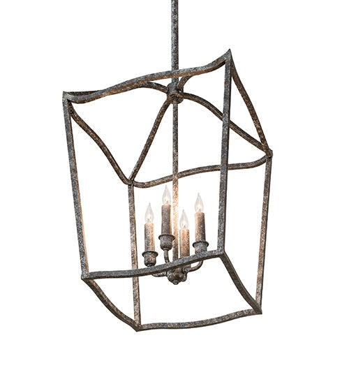Meyda Lighting Kitzi 23" 4-Light Ash Pendant Light