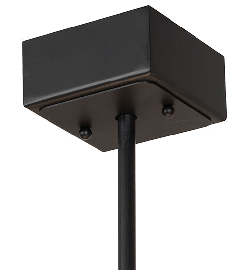 Meyda Lighting Kitzi 32" 8-Light Solar Black Island Pendant Light