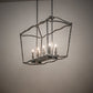 Meyda Lighting Kitzi 34" 8-Light Ash Island Pendant Light