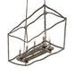 Meyda Lighting Kitzi 34" 8-Light Ash Island Pendant Light