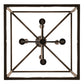 Meyda Lighting Kitzi 51" 8-Light Timeless Bronze Tapered Pendant Light With White Faux Candlelight