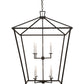 Meyda Lighting Kitzi 52" 8-Light Timeless Bronze Tapered Pendant Light With White Faux Candlelight
