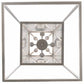 Meyda Lighting Kitzi Box 34" 8-Light Nickel Pendant Light With Clear Shade Glass