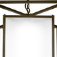 Meyda Lighting Kitzi Box 34" Oil Rubbed Bronze Pendant Light With Contrail Mist Idalight Shade