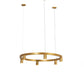 Meyda Lighting Korfu 47" 6-Light Goldtastic Chandelier