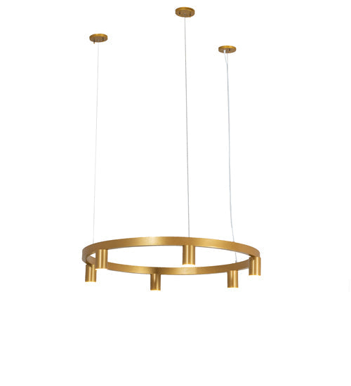 Meyda Lighting Korfu 47" 6-Light Goldtastic Chandelier