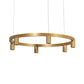 Meyda Lighting Korfu 47" 6-Light Goldtastic Chandelier