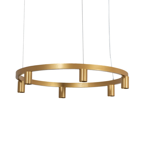 Meyda Lighting Korfu 47" 6-Light Goldtastic Chandelier