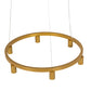 Meyda Lighting Korfu 47" 6-Light Goldtastic Chandelier