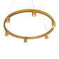 Meyda Lighting Korfu 47" 6-Light Goldtastic Chandelier
