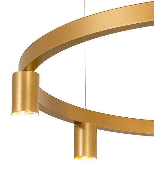 Meyda Lighting Korfu 47" 6-Light Goldtastic Chandelier