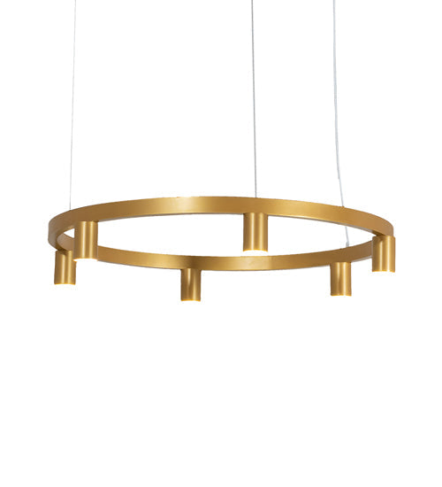 Meyda Lighting Korfu 47" 6-Light Goldtastic Chandelier