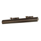 Meyda Lighting Kromme 24" 2-Light Antique Copper Picture Wall Sconce With Chocolate Shade