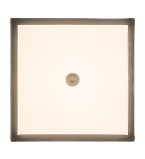 Meyda Lighting Kyoto 11" 4-Light Brushed Stainless Steel Pendant Light With Beige & White Shade Glass