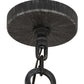 Meyda Lighting Lakeshore 36" 12-Light 2-Tier Antique Iron Gate Chandelier With Amber Faux Candlelight